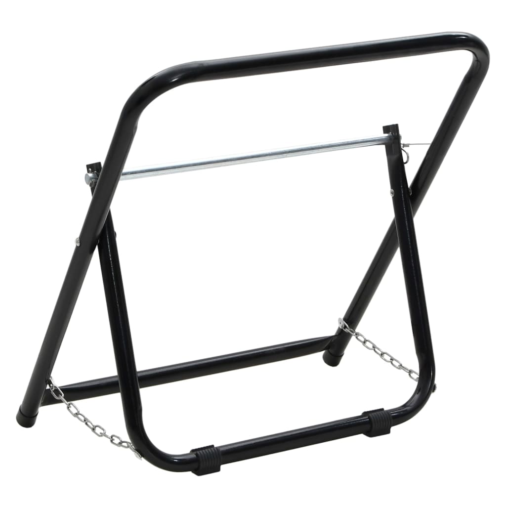 Schlauchwagen 48 Cm 45 Kg Schwarz Pulverbeschichteter Stahl
