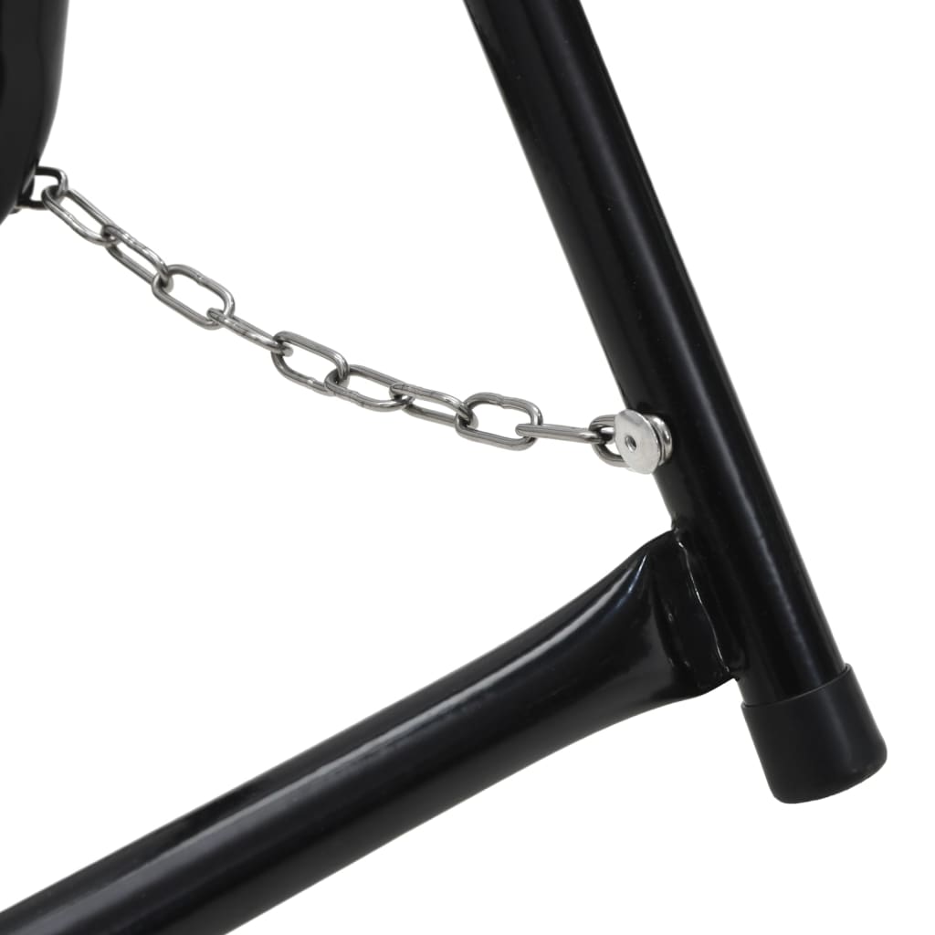 Schlauchwagen 48 Cm 45 Kg Schwarz Pulverbeschichteter Stahl