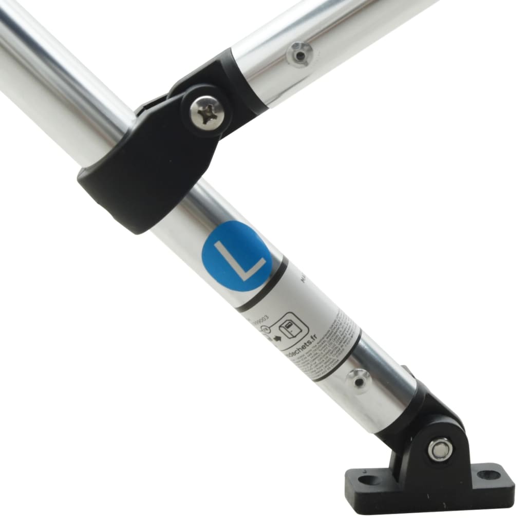 3-Bow Bimini-Top Mit Mesh-Seitenteilen Blau Und Schwarz