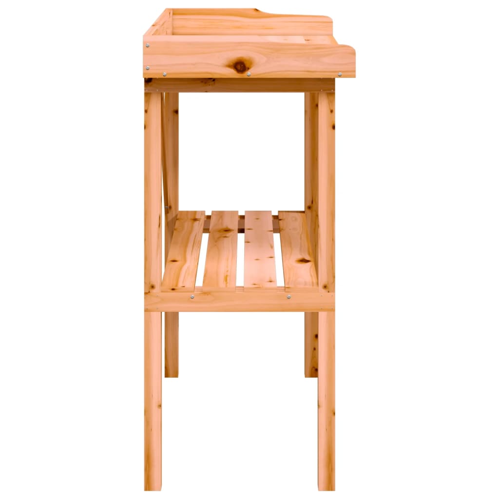 Pflanztisch Mit Ablage 78X38X82,5 Cm Massivholz Tanne