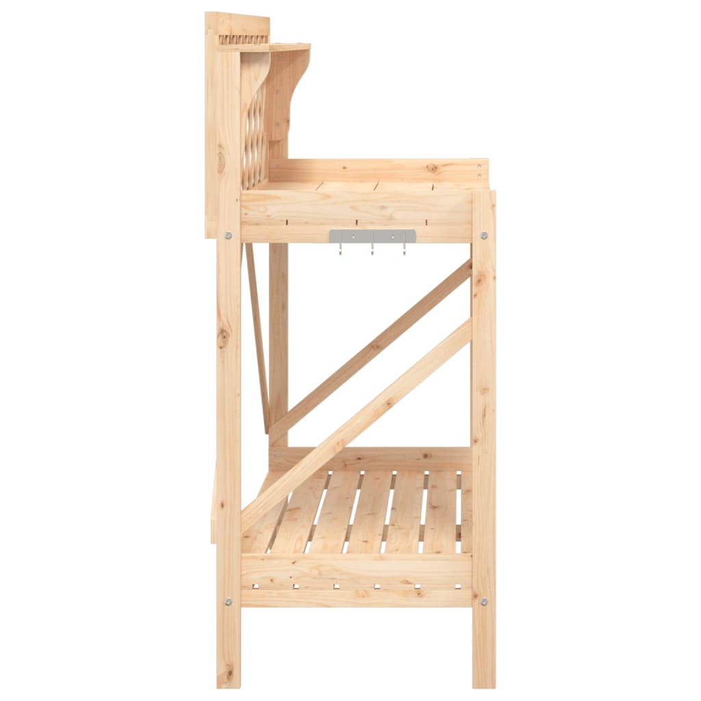Pflanztisch Mit Rankgitter Massivholz Tanne