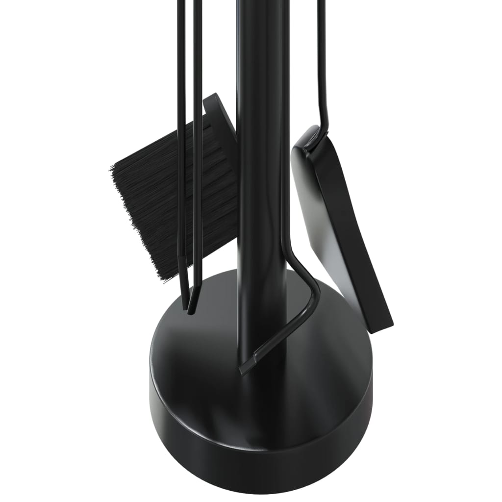 5-Teiliges Kaminbesteck-Set 18X56 Cm Stahl