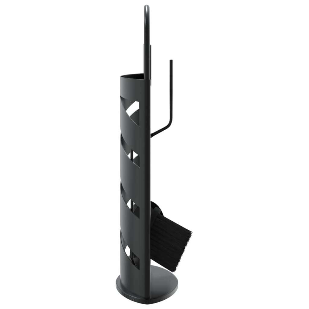 5-Teiliges Kaminbesteck-Set 23 X 15 X 66 Cm Stahl