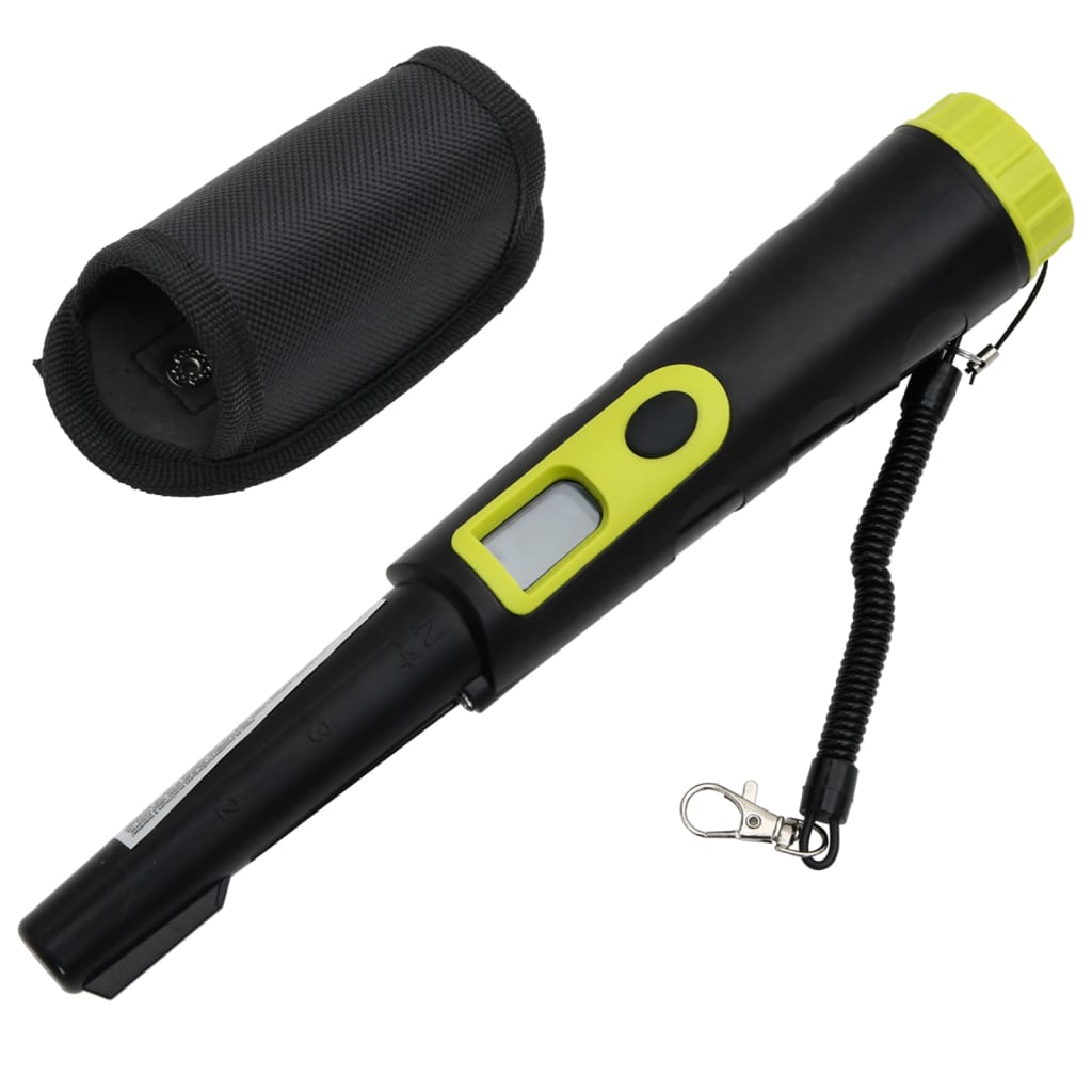 Metalldetektor-Pinpointer -Display Schwarz Und Gelb