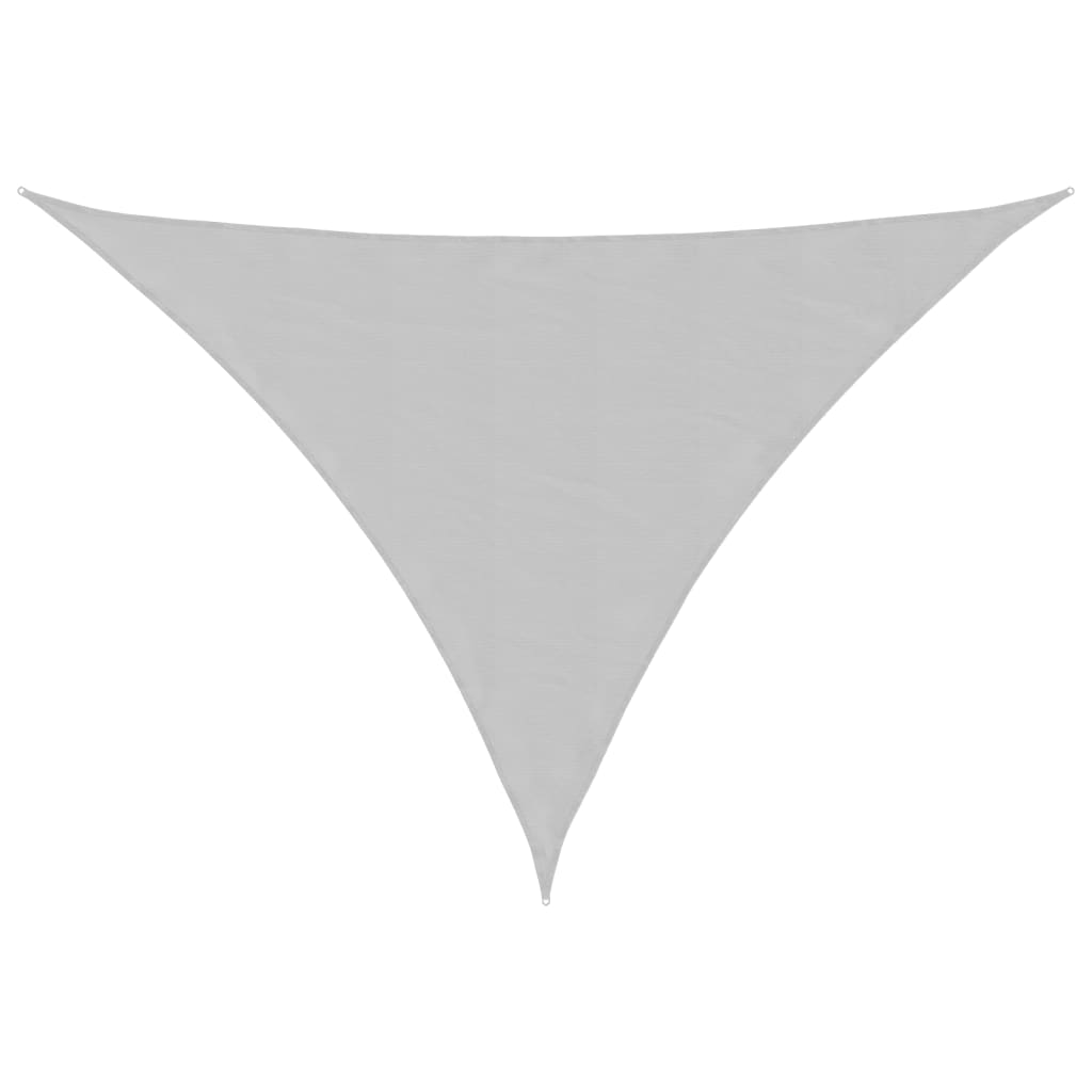 Sonnensegel 4X4X5,8 M 100% Polyester Oxford Hellgrau