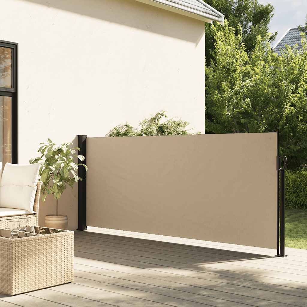 Seitenmarkise Ausziehbar Beige