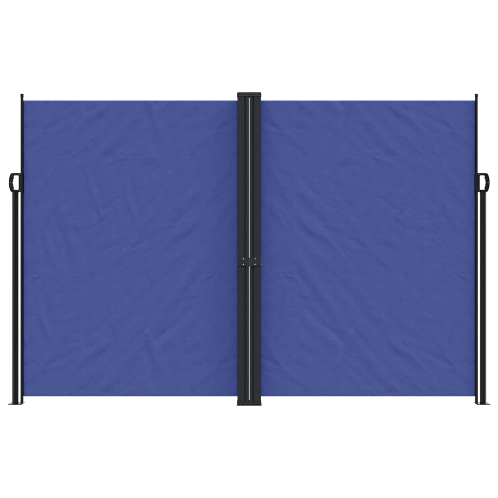 Seitenmarkise Ausziehbar Blau