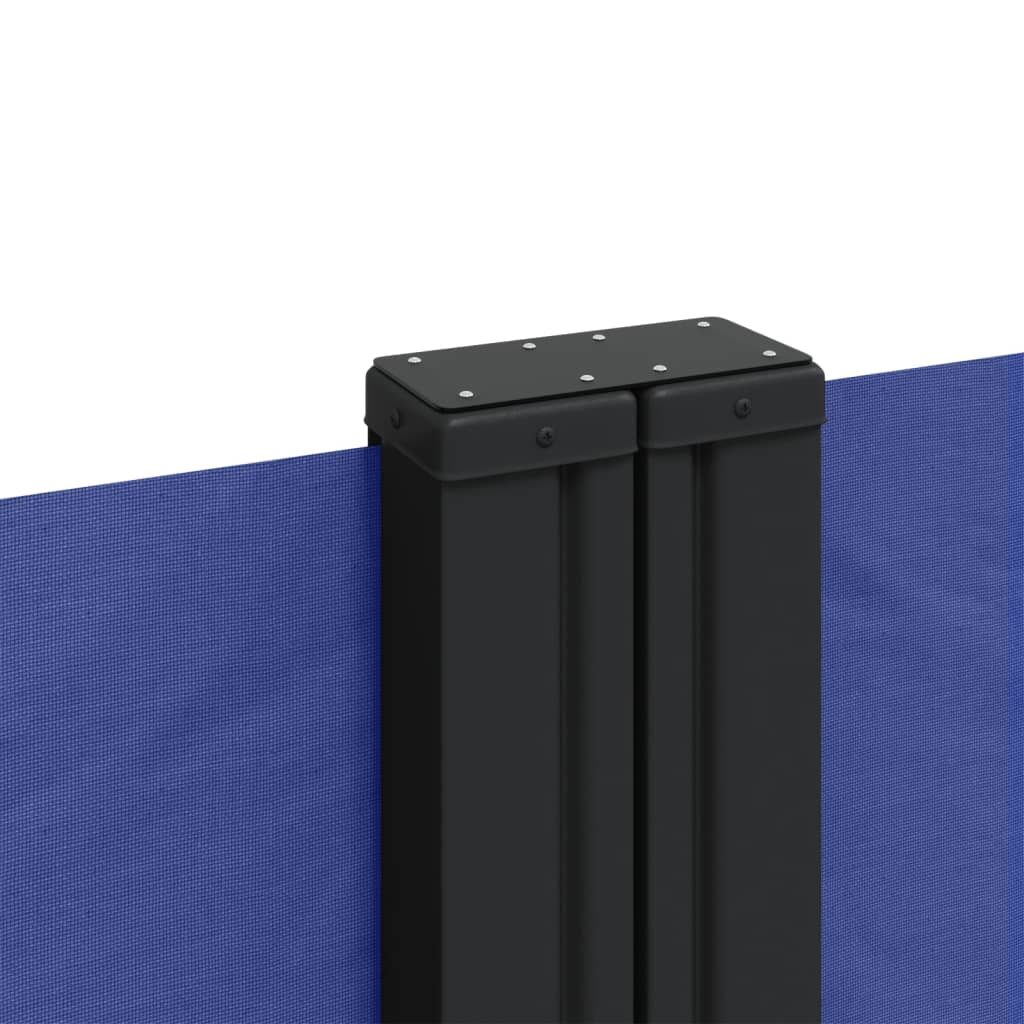Seitenmarkise Ausziehbar Blau
