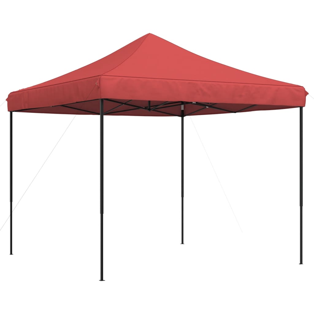 Partyzelt Faltbar Pop-Up 292X292X315 Cm Burgunderrot