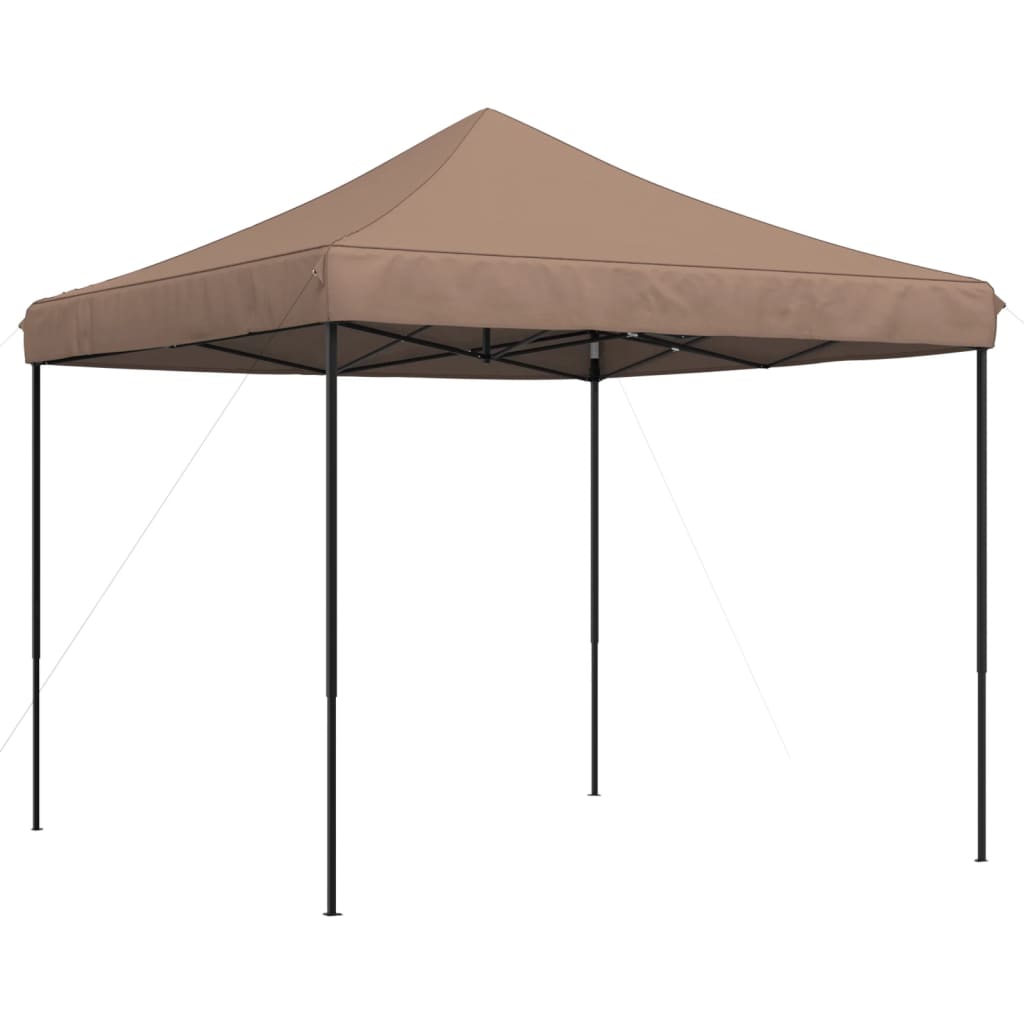 Partyzelt Faltbar Pop-Up 292X292X315 Cm Braun