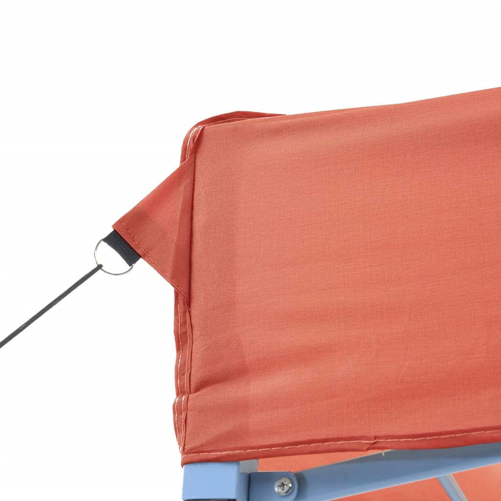 Partyzelt Faltbar Pop-Up Rot 292X292X315 Cm Terrakotta