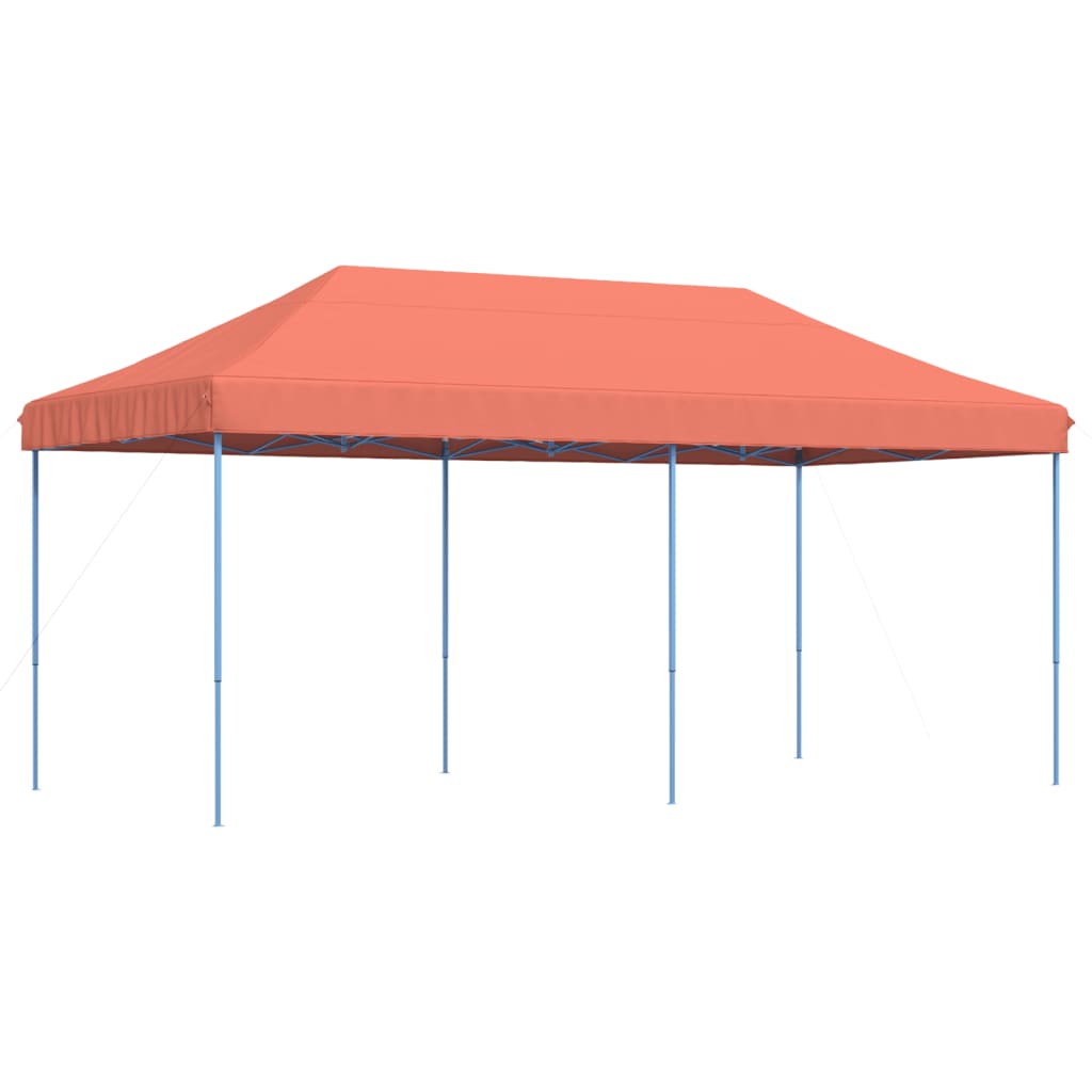 Partyzelt Faltbar Pop-Up Rot 580X292X315 Cm Terrakotta
