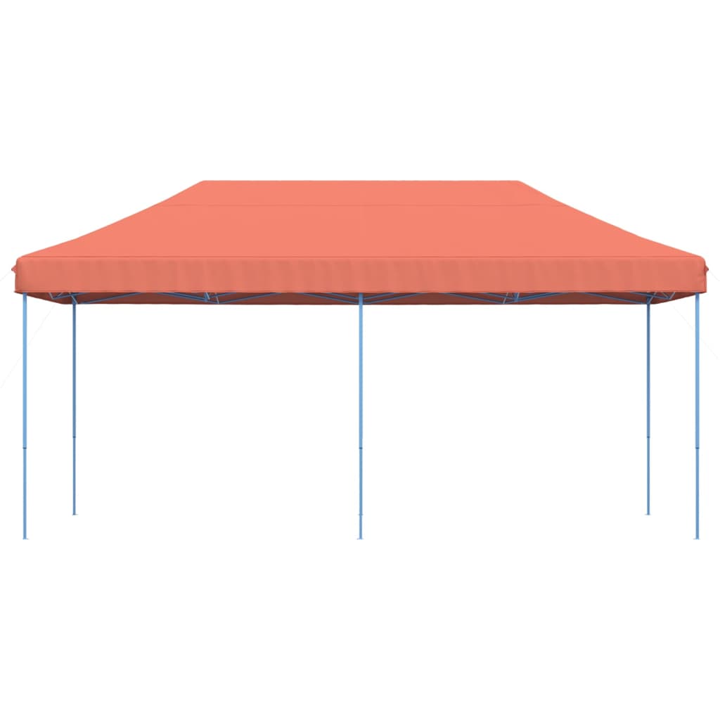 Partyzelt Faltbar Pop-Up Rot 580X292X315 Cm Terrakotta