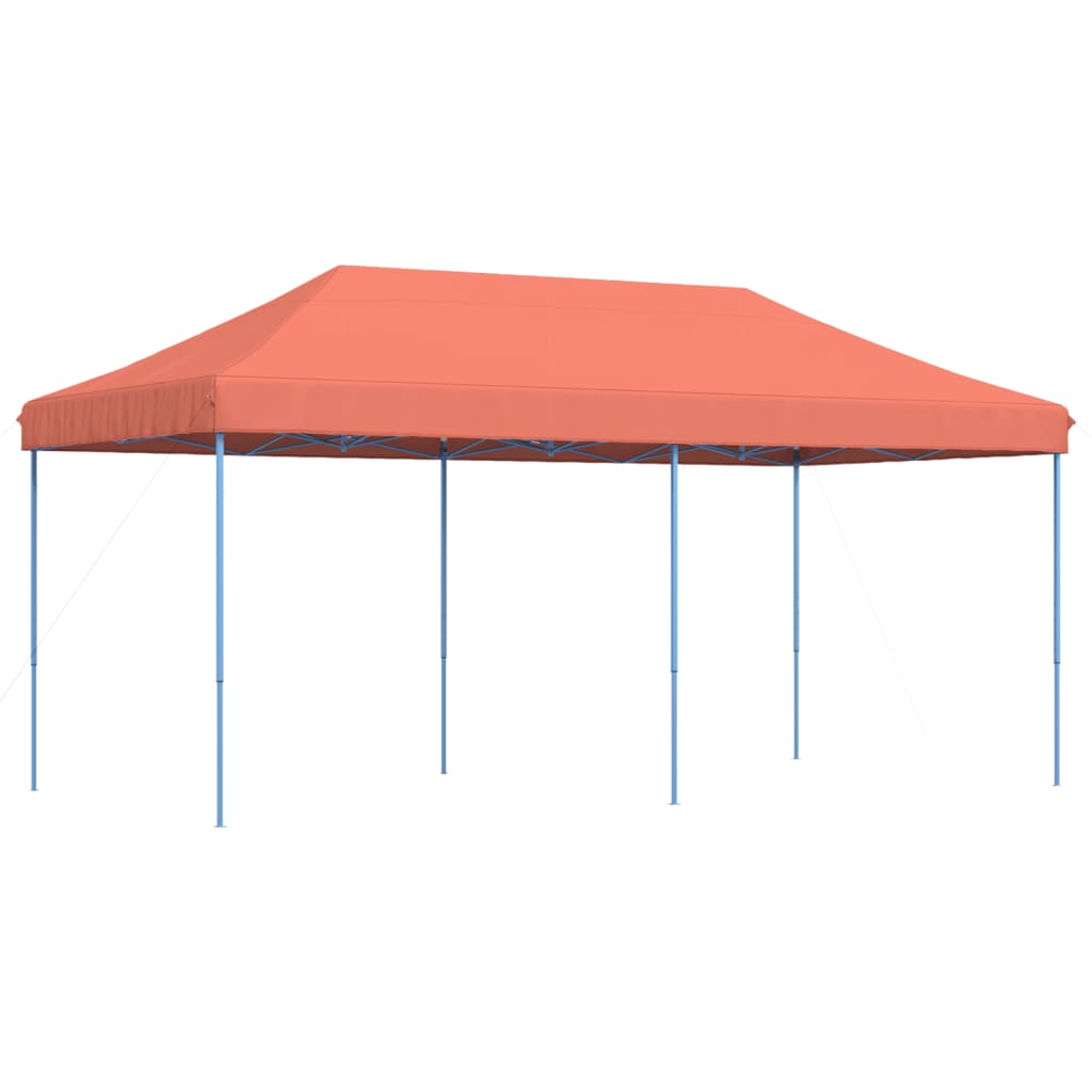 Partyzelt Faltbar Pop-Up Rot 580X292X315 Cm Terrakotta