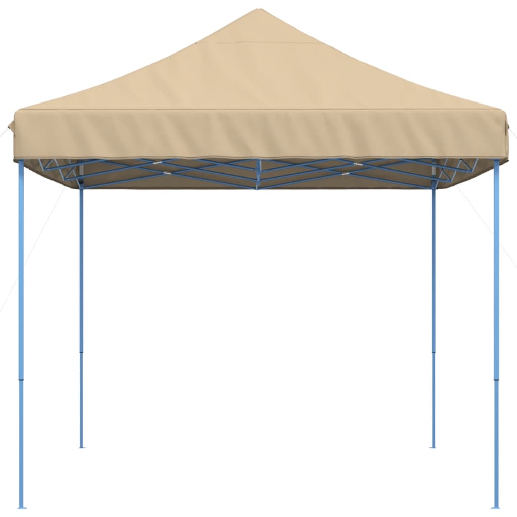 Partyzelt Faltbar Pop-Up 440X292X315 Cm Beige