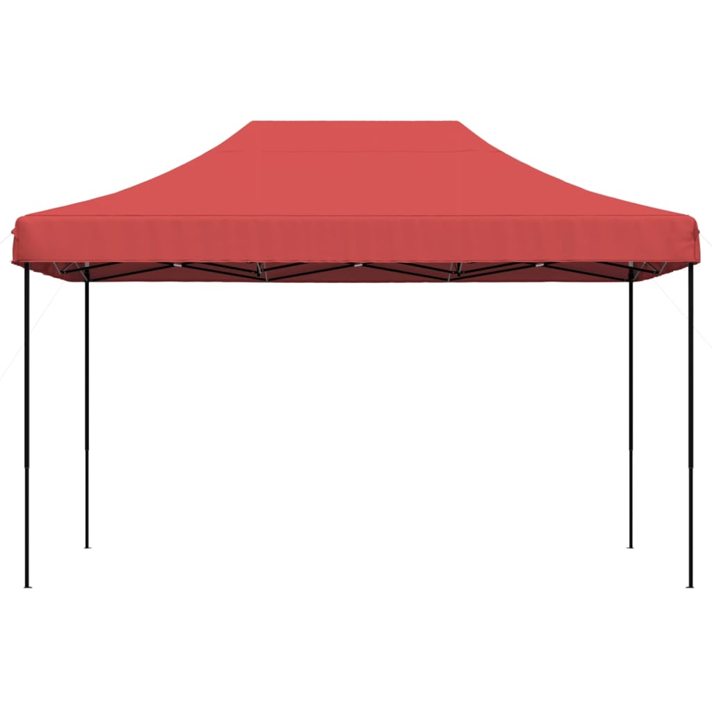 Partyzelt Faltbar Pop-Up 440X292X315 Cm Burgunderrot