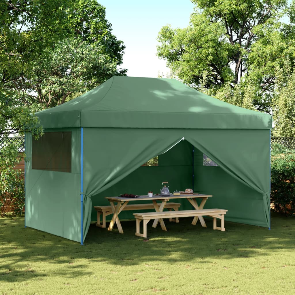 Partyzelt Faltbar Pop-Up 440X292X315 Cm Grün