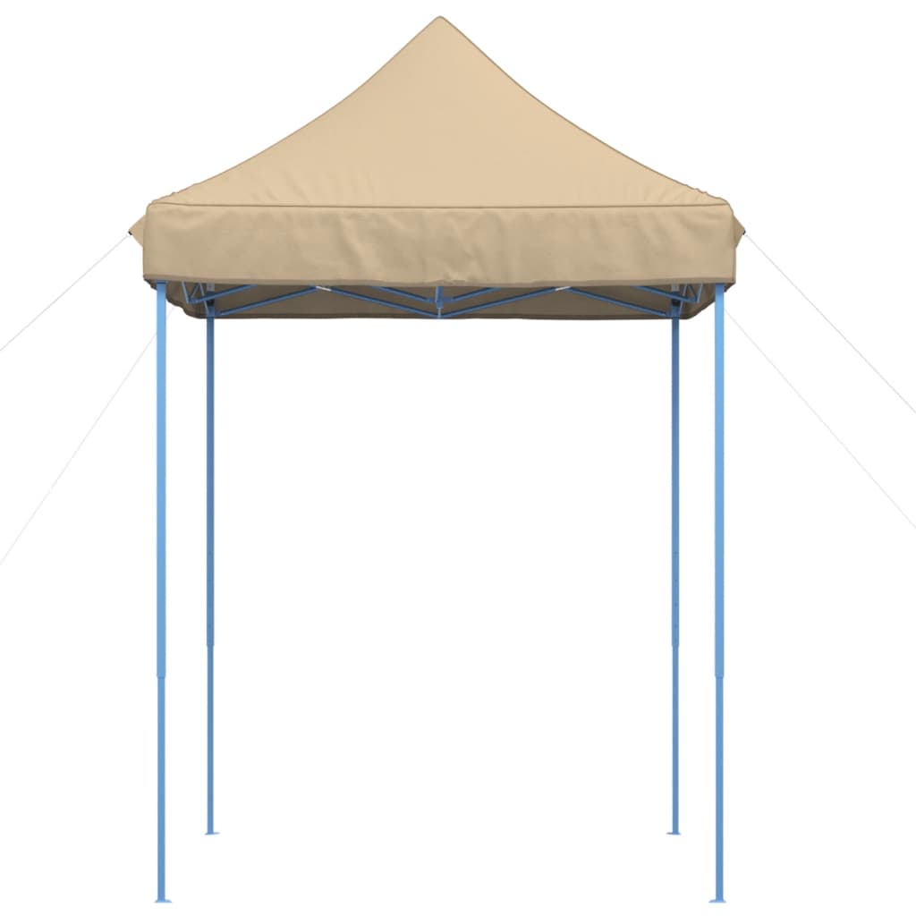 Partyzelt Faltbar Pop-Up 200X200X306 Cm Beige