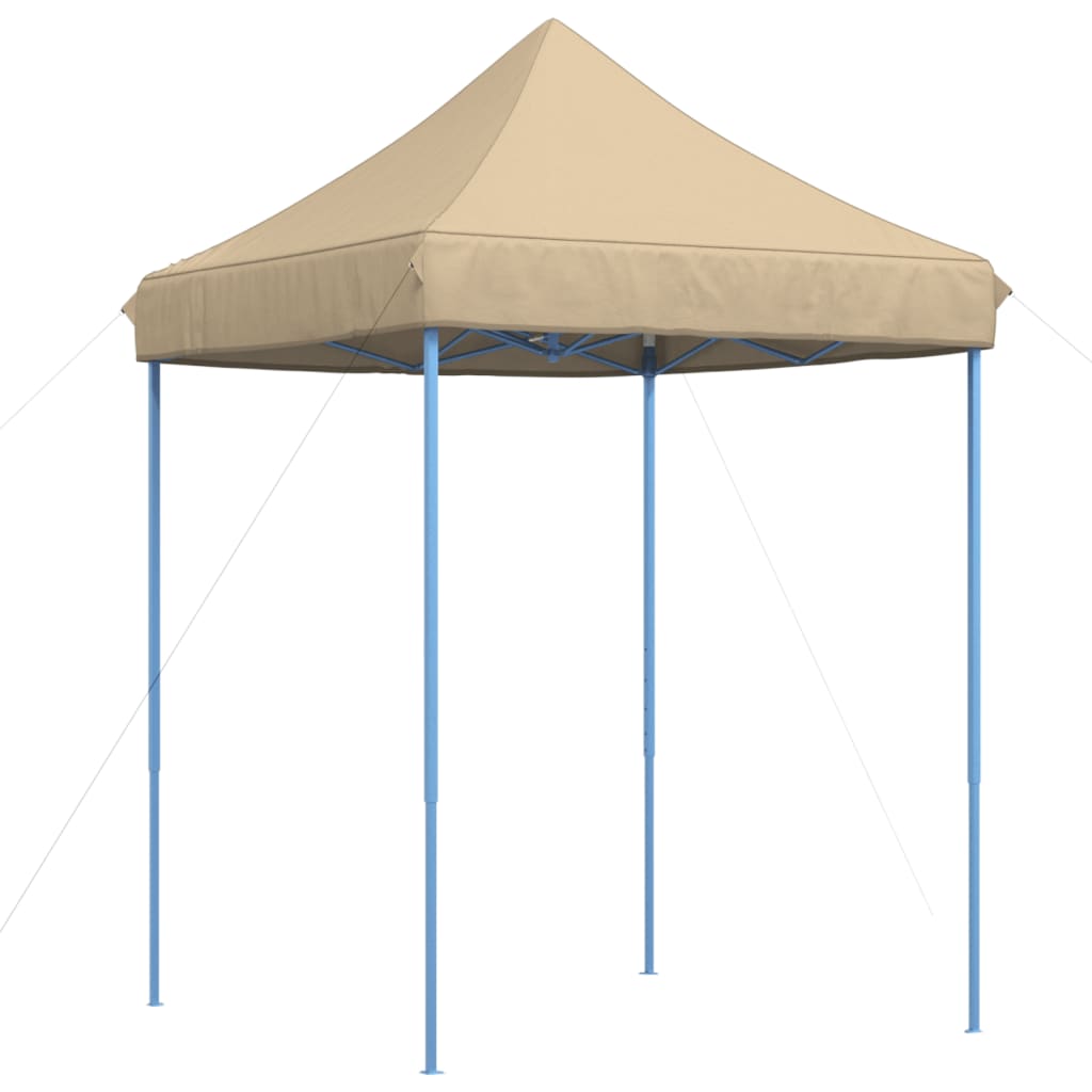Partyzelt Faltbar Pop-Up 200X200X306 Cm Beige