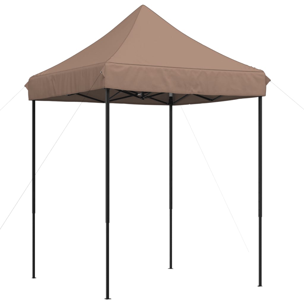 Partyzelt Faltbar Pop-Up 200X200X306 Cm Braun