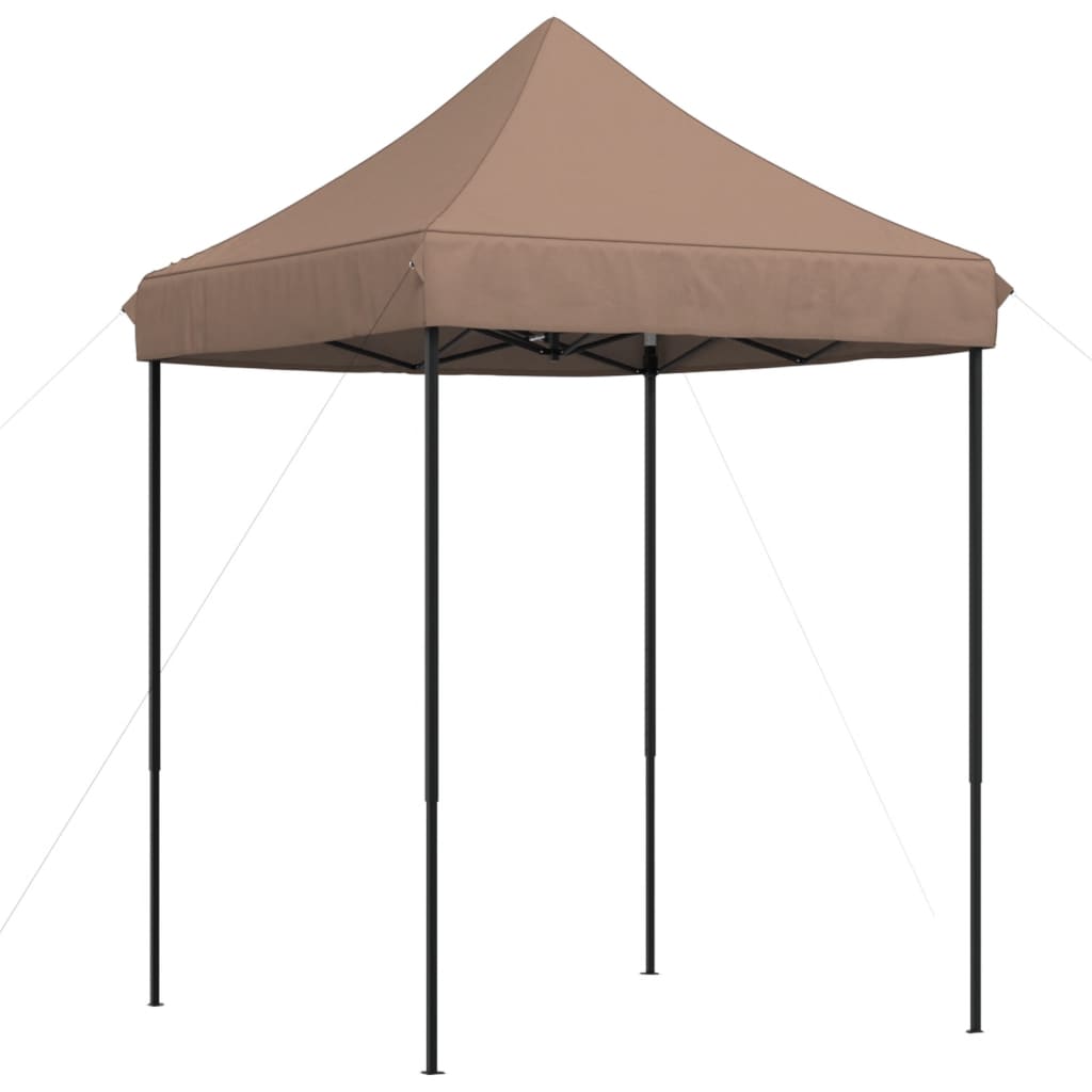 Partyzelt Faltbar Pop-Up 200X200X306 Cm Braun