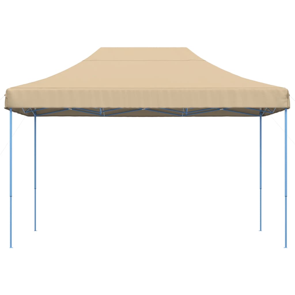 Partyzelt Faltbar Pop-Up 410X279X315 Cm Beige