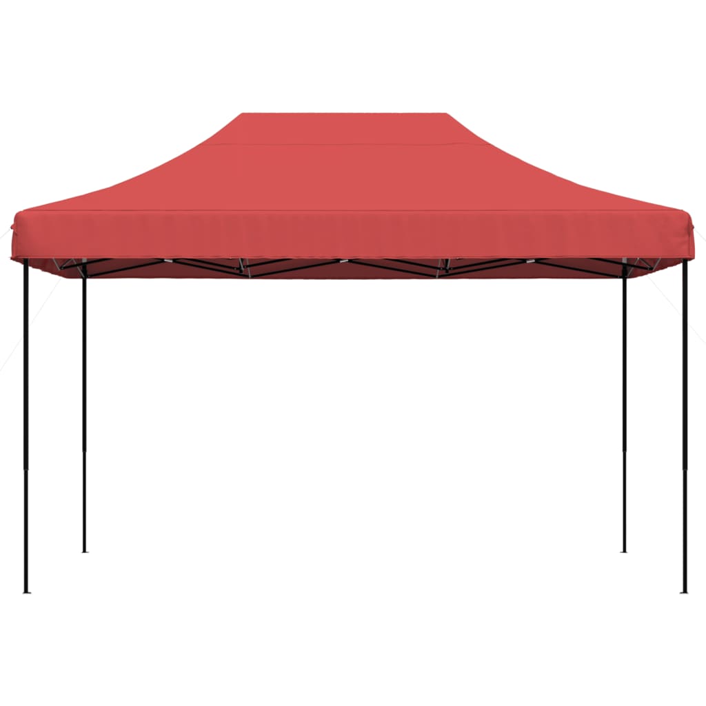 Partyzelt Faltbar Pop-Up 410X279X315 Cm Burgunderrot