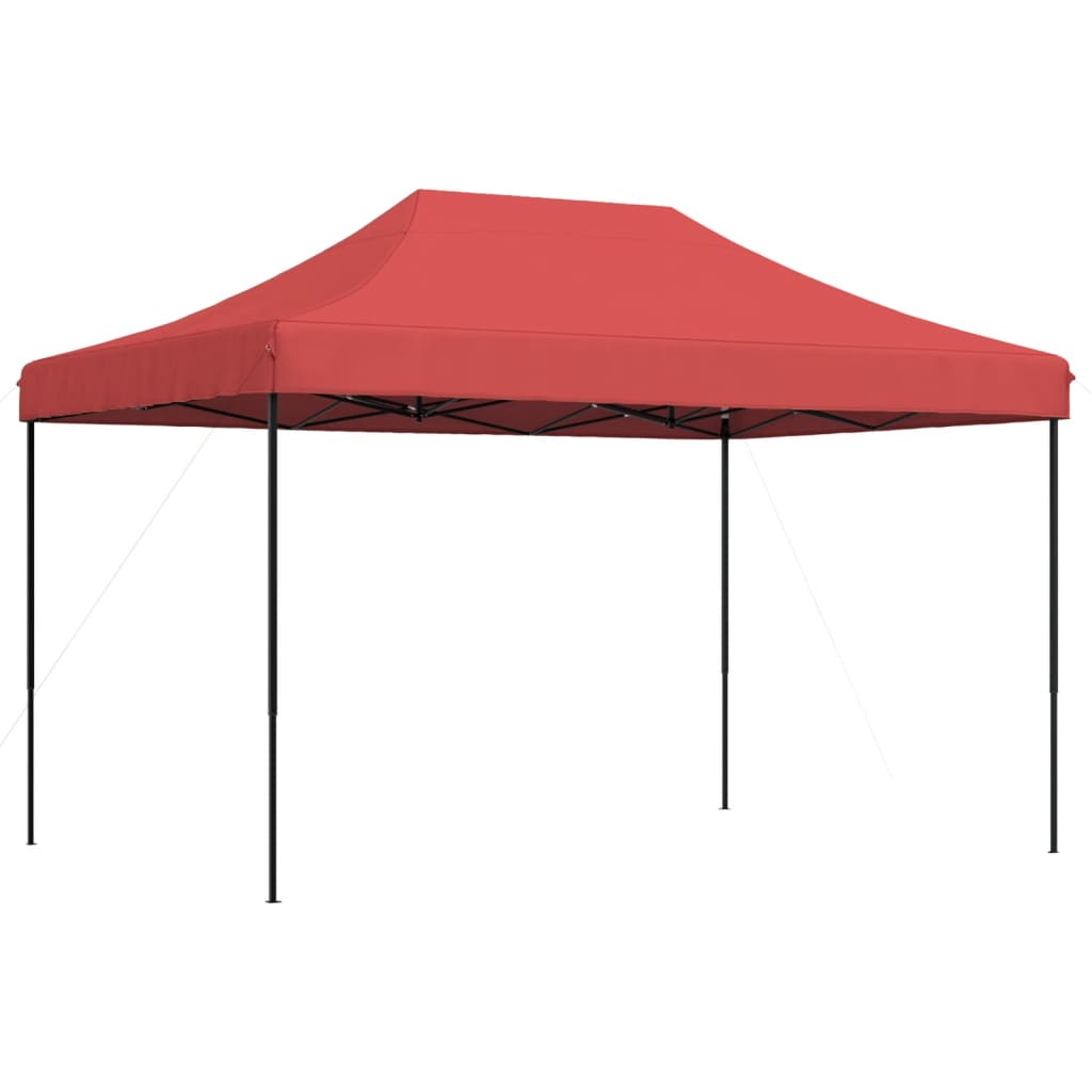 Partyzelt Faltbar Pop-Up 410X279X315 Cm Burgunderrot