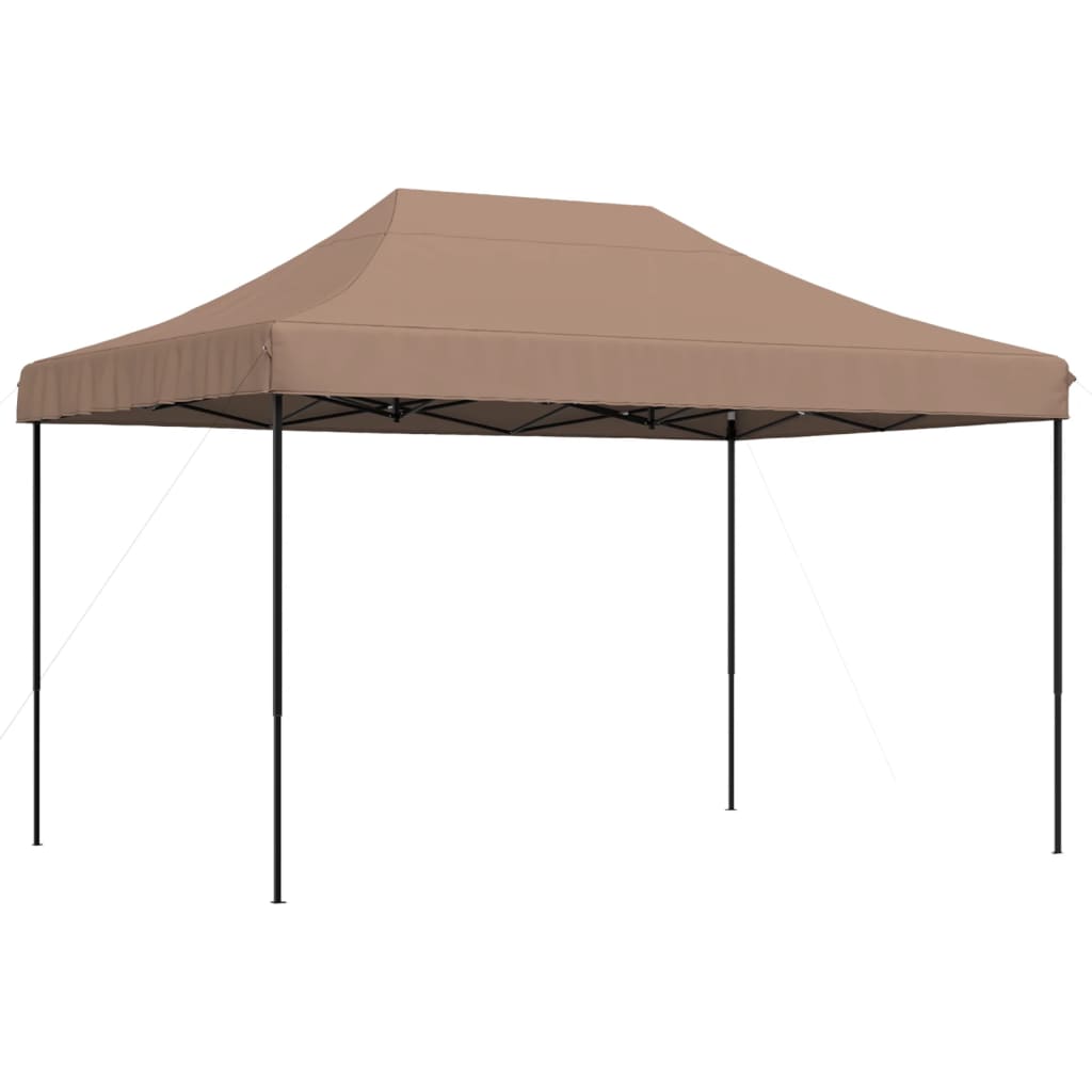Partyzelt Faltbar Pop-Up 410X279X315 Cm Braun