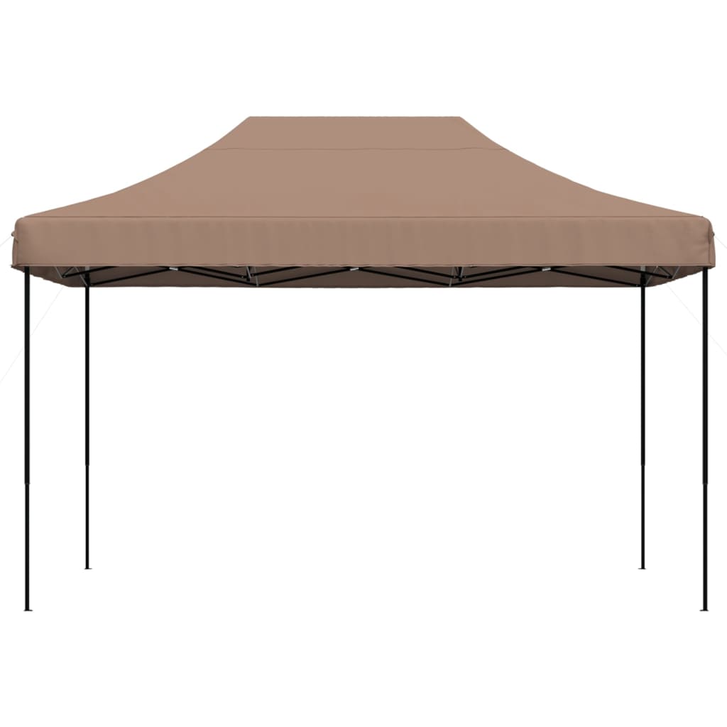 Partyzelt Faltbar Pop-Up 410X279X315 Cm Braun