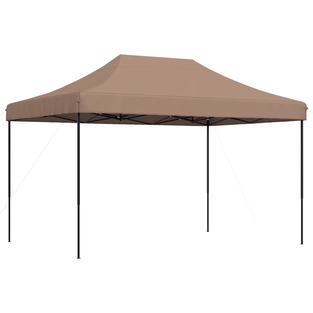 Partyzelt Faltbar Pop-Up 410X279X315 Cm Braun