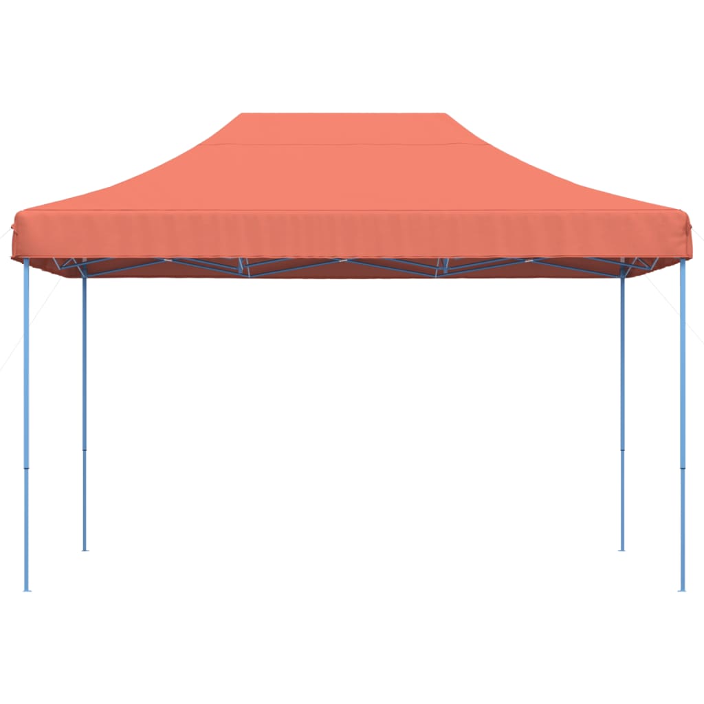 Partyzelt Faltbar Pop-Up Rot 410X279X315 Cm Terrakotta
