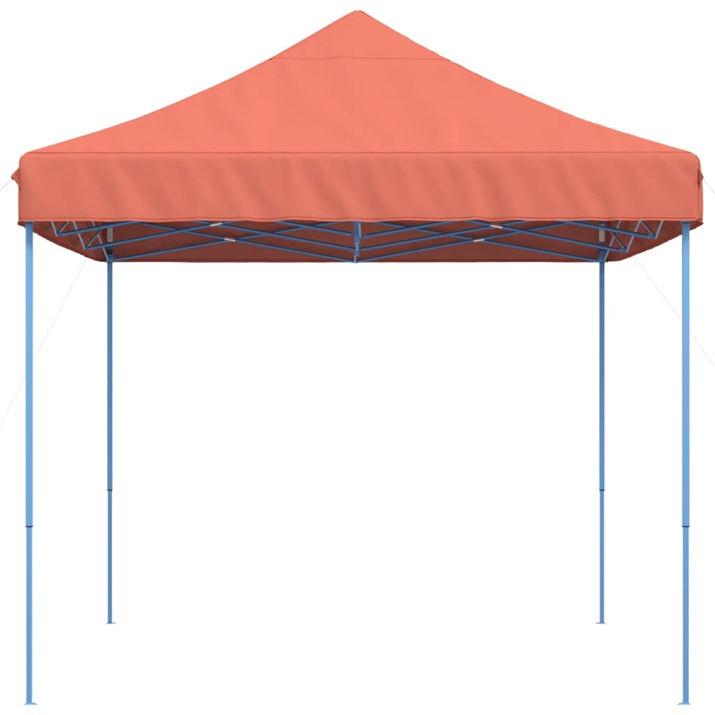 Partyzelt Faltbar Pop-Up Rot 410X279X315 Cm Terrakotta