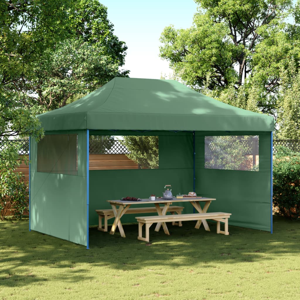 Partyzelt Faltbar Pop-Up 410X279X315 Cm Grün