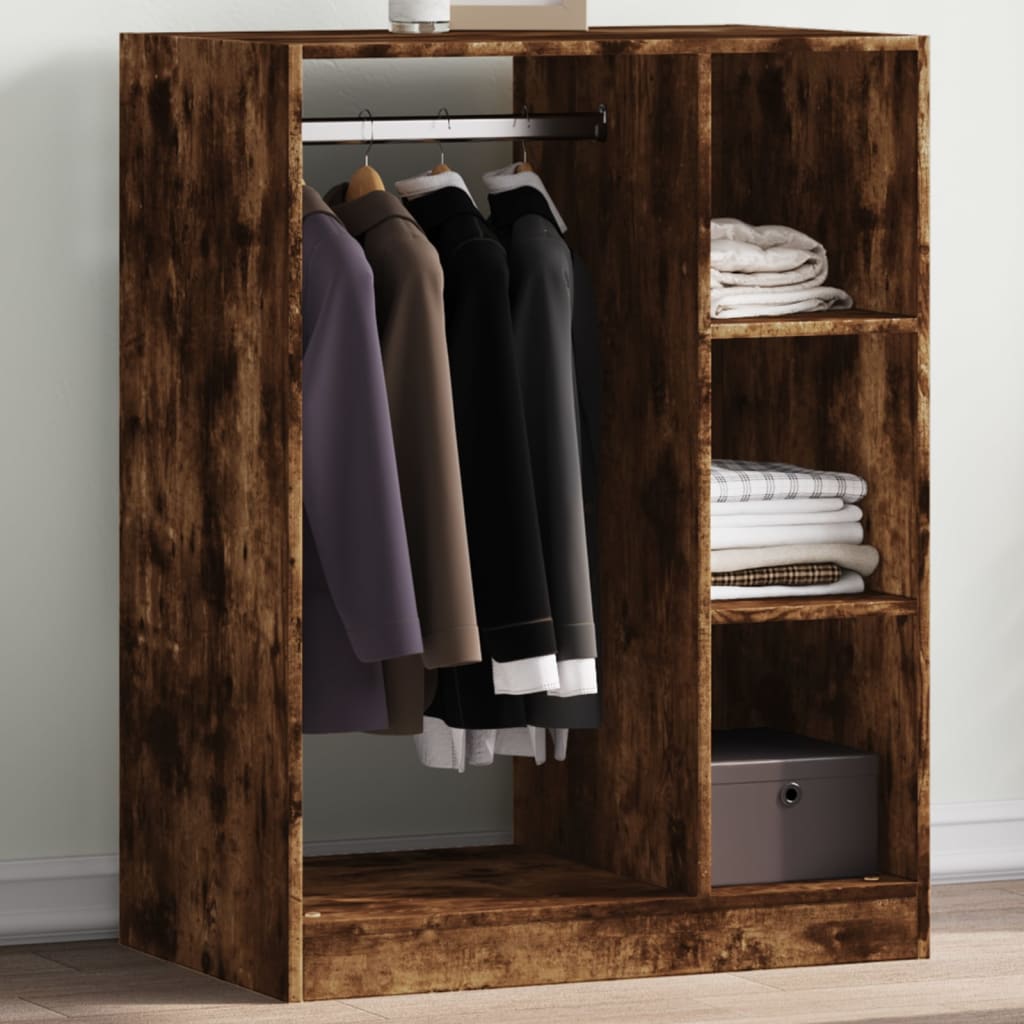 Kleiderschrank Holzwerkstoff Räuchereiche