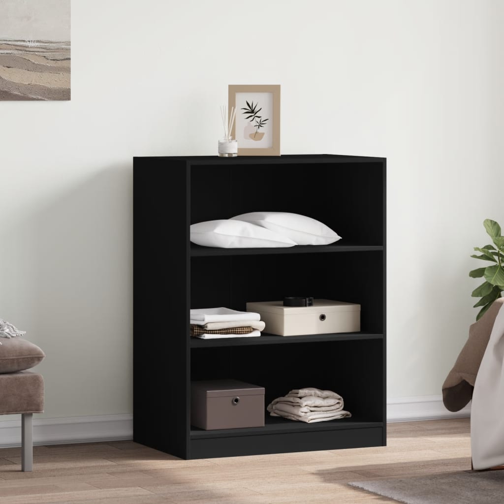 Kleiderschrank Holzwerkstoff Schwarz