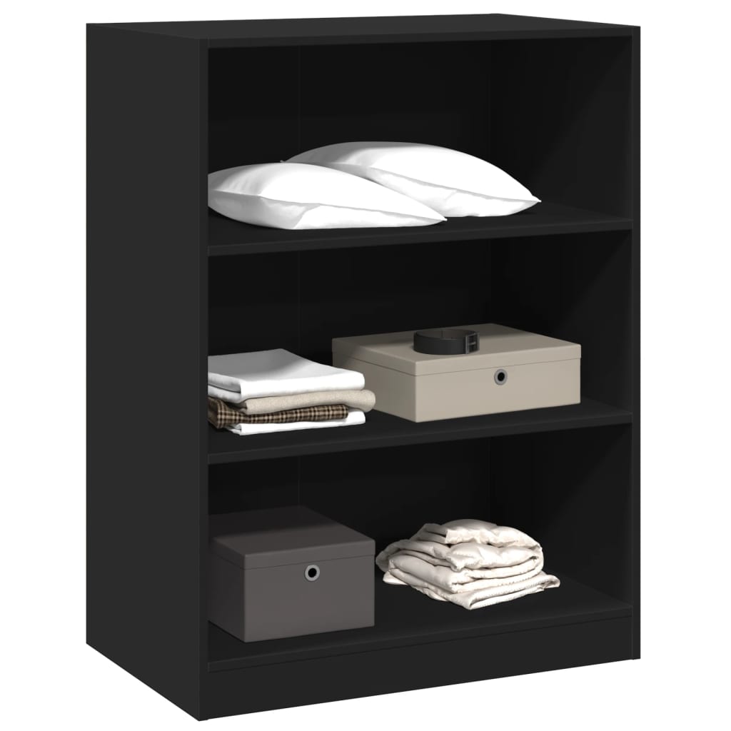 Kleiderschrank Holzwerkstoff Schwarz