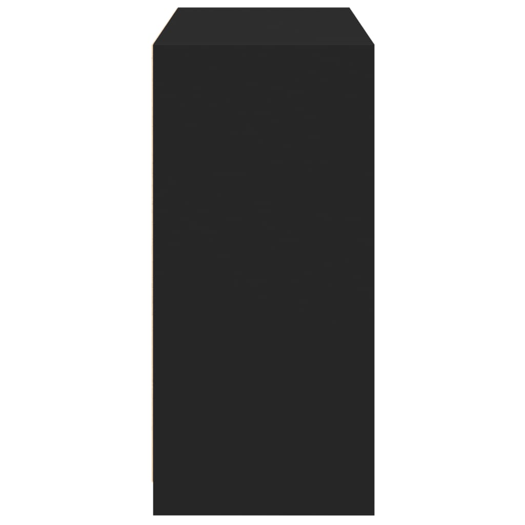Kleiderschrank Holzwerkstoff Schwarz