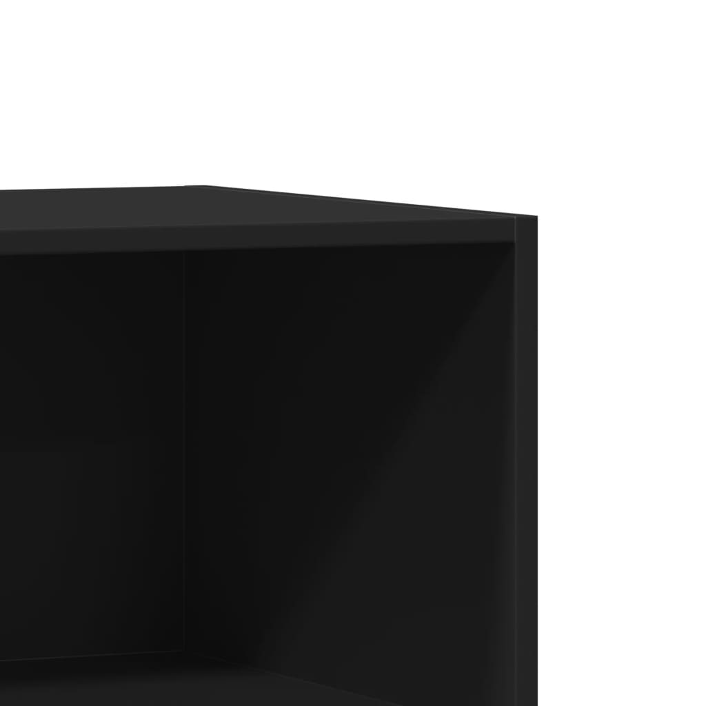 Kleiderschrank Holzwerkstoff Schwarz