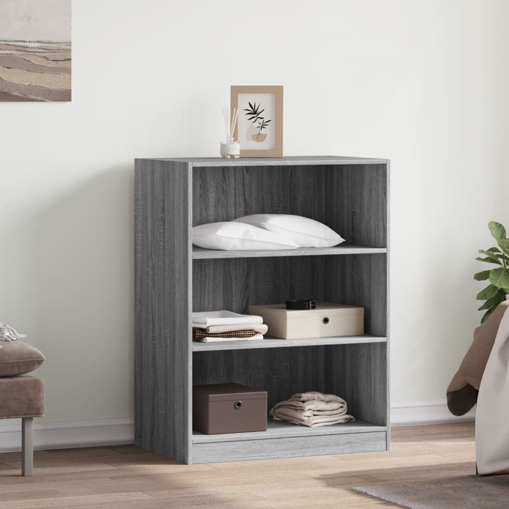Kleiderschrank Holzwerkstoff Grau Sonoma