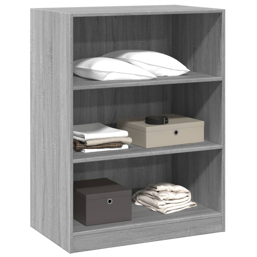 Kleiderschrank Holzwerkstoff Grau Sonoma