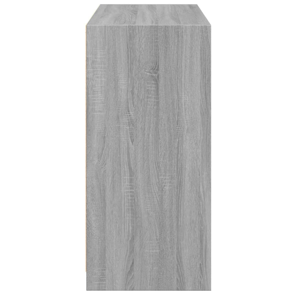 Kleiderschrank Holzwerkstoff Grau Sonoma