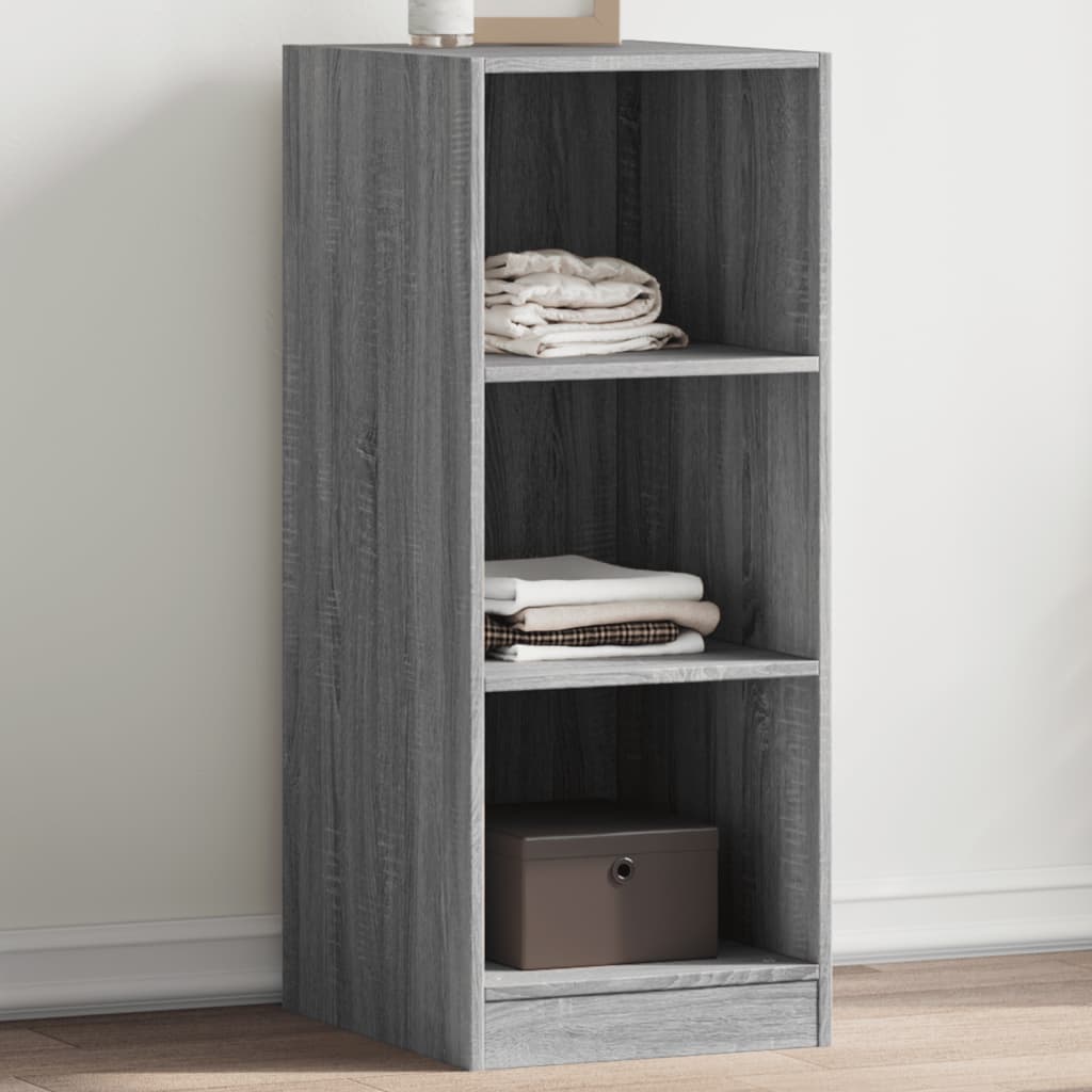 Kleiderschrank Holzwerkstoff Grau Sonoma