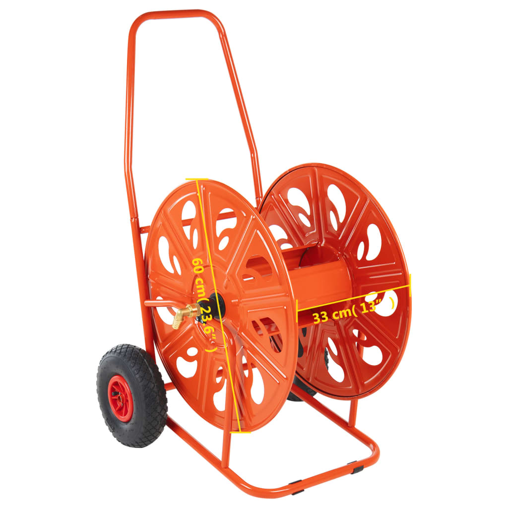 Schlauchwagen Für 140 M 3/4" Schlauch Stahl