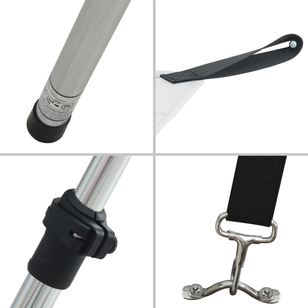 T-Top-Beschattungsverlängerung 170X170X(113-182,5) Cm