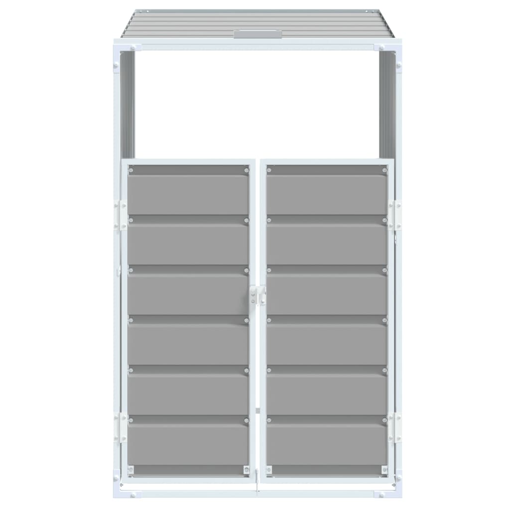 Mülltonnenbox Für 1 Tonne 72X81X115 Cm Stahl