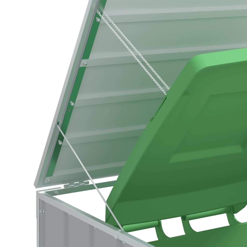 Mülltonnenbox Für 1 Tonne 72X81X115 Cm Stahl