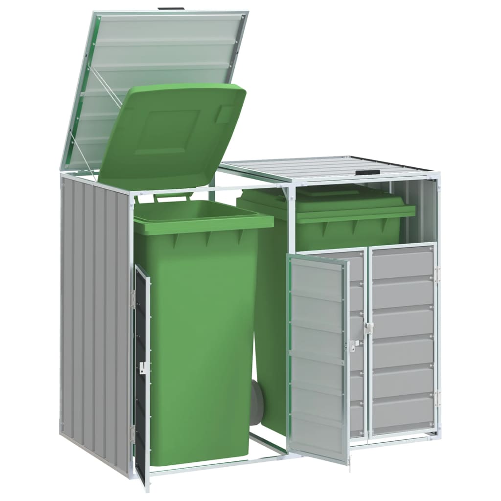 Mülltonnenbox Für 1 Tonne 72X81X115 Cm Stahl