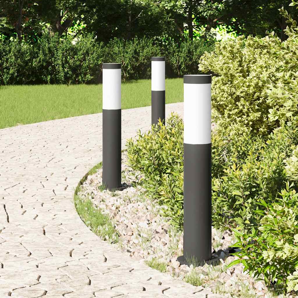 Pollerleuchten 3Er 50 Cm Edelstahl Ip44
