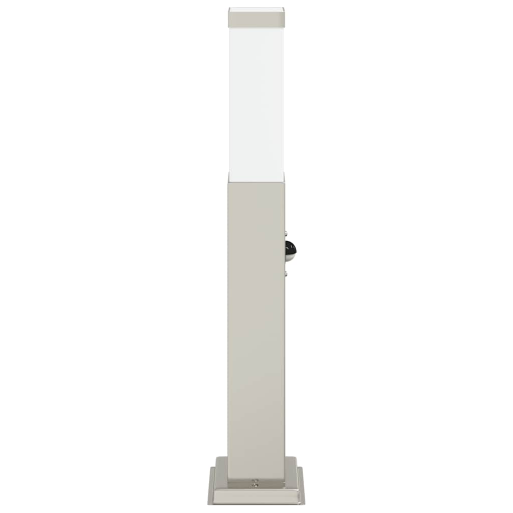 Pollerleuchte Mit Sensor 50 Cm Edelstahl Ip44